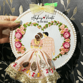 Best gift for Anniversary | Wedding Embroidery Hoops - BBD GIFTS